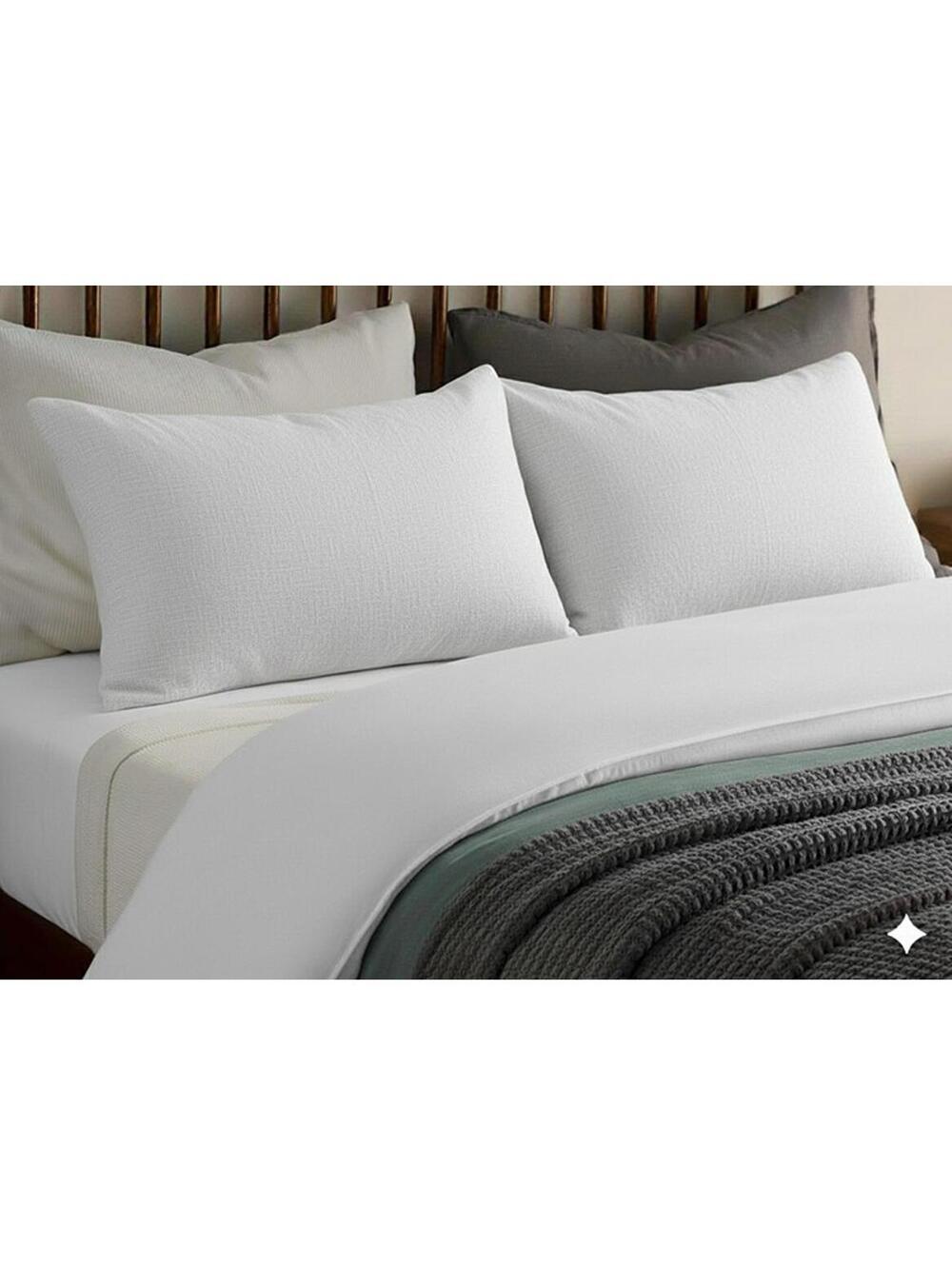 Brooklinen Linen Standard Pillowcase Set - Light Grey